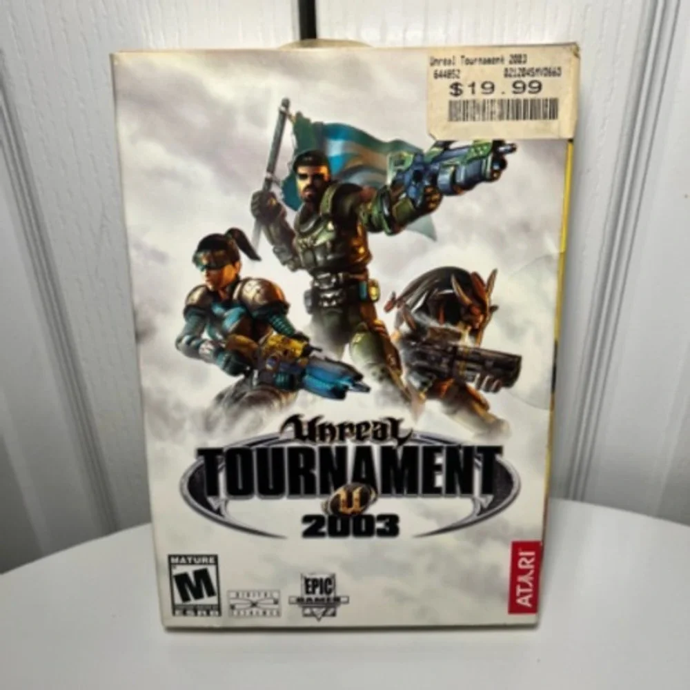 Atari Unreal Tournament‎ 2003 PC Big Box Complete with Manual